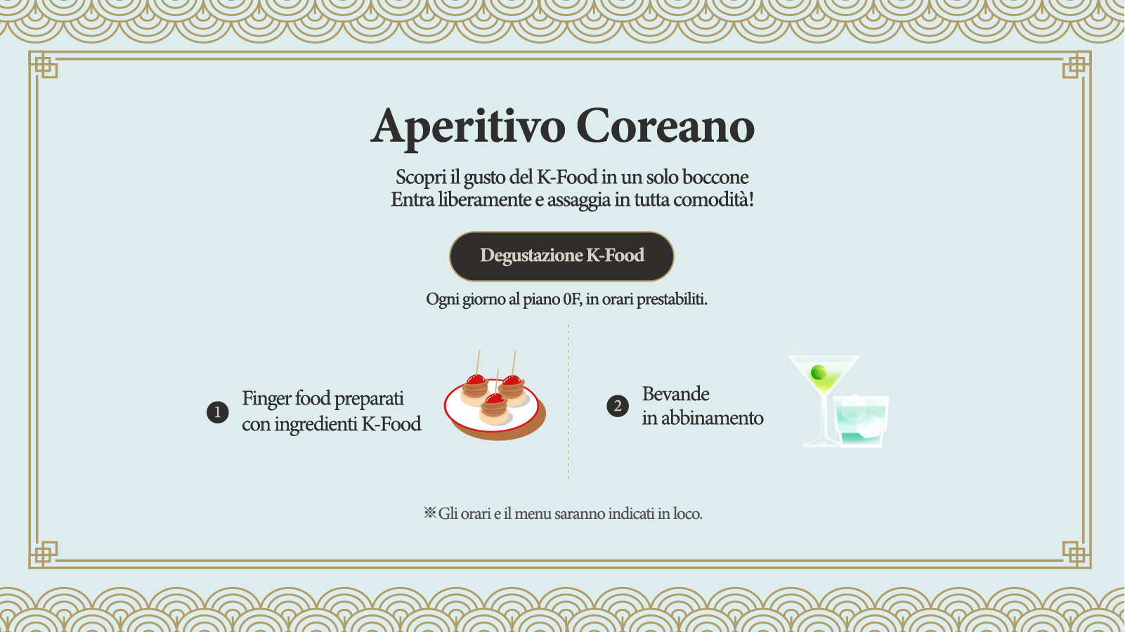 Degustazione K-Food